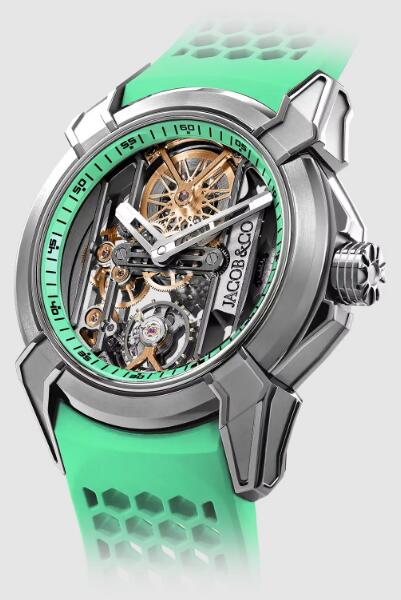 Jacob & Co EX110.20.AA.AM.A epic x skeleton replica watch